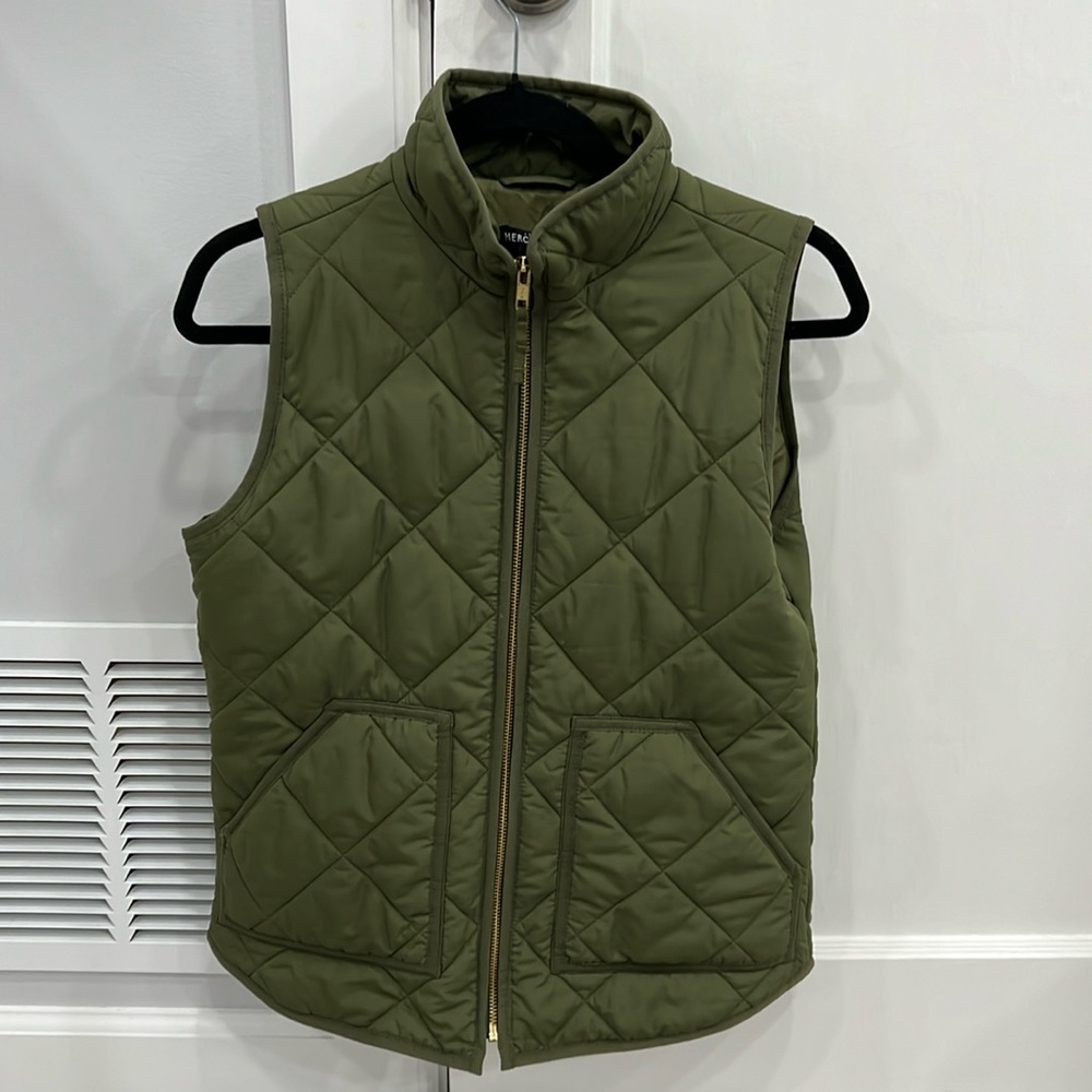 J. Crew Mercantile Quilted Vest